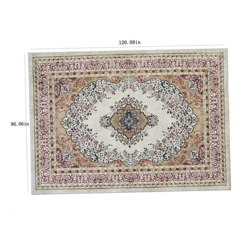 Tapis rectangulaire Kaidey, Rectangle 8 pi x 10 pi