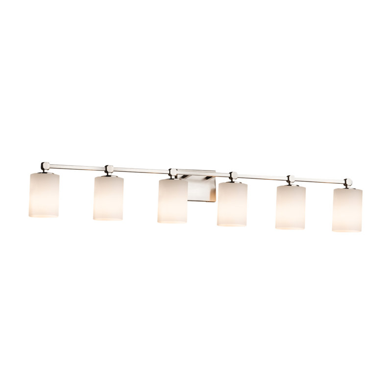 Casson 6 - Light Dimmable Bath Bar, Brushed Nickel