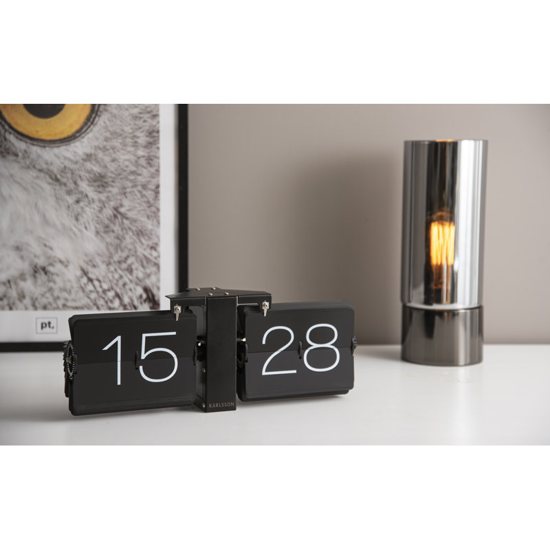 Lax Glass Table Lamp, Smokey Grey
