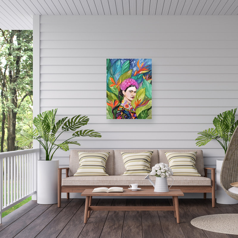 Sylvie Demers  Siento El Cielo Outdoor  Canvas, H 14 po x l 19 po