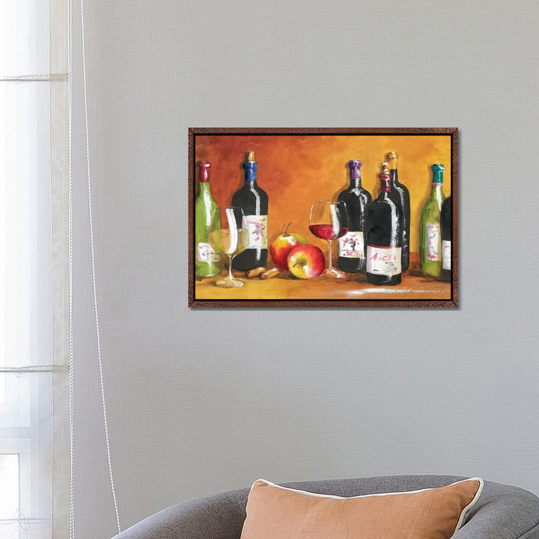 Fall Wine von Malenda Trick - Gallery-Wrapped Canvas Giclée on Canvas