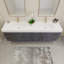 Ensemble de meuble-lavabo double mural 83,4 "-70381375