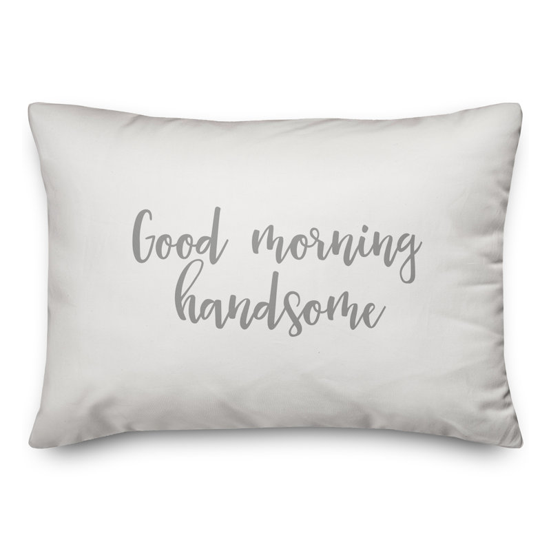  Coussin Good Good, Gris / blanc