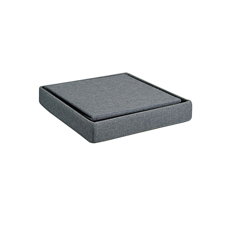 Table basse avec rangement Murph, Noir