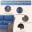 7 Piece Wicker Patio Furniture Set With 6" Thick Cushion - Outdoor Swivel Rocker Chairs Set With 3 Seat Sofa And Ottomans, Patio Conversation Sets Proch Furniture For Balcony Deck-448160433-448160438-448160436