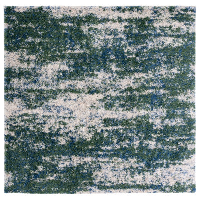 Difiore Abstract Green/Beige Area Rug