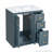 30'' Solid Wood Frame Bathroom Storage Vanity Cabinet with Ceramic Sink, Soft Closing Doors-116858978
