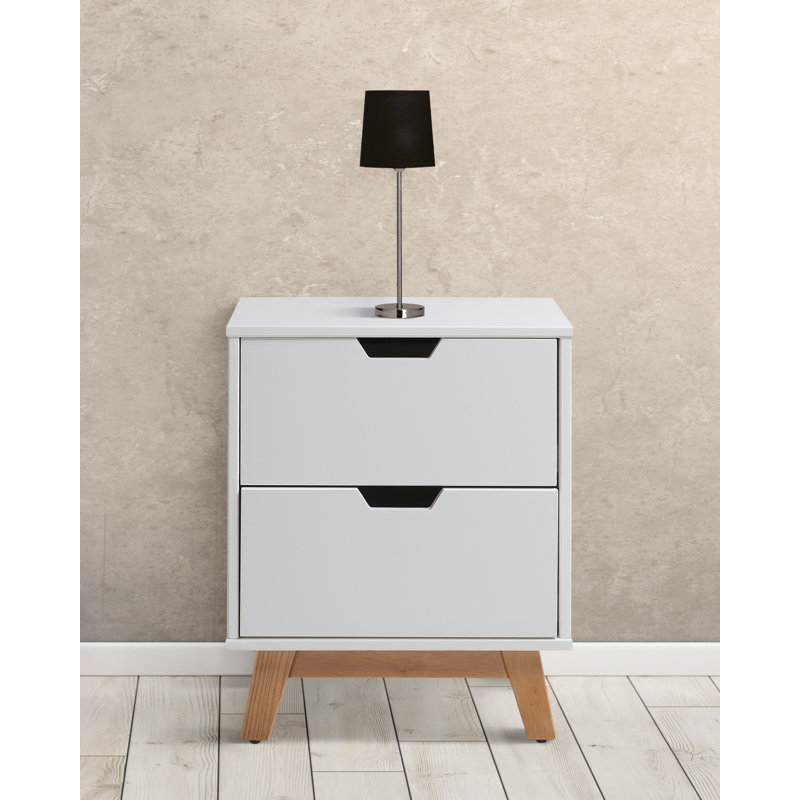 Tucker 42 cm W Bedside Table