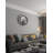 Jeni 34"W Round Wall Clock