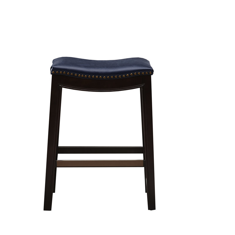 Tabouret de comptoir Saddle, Marine