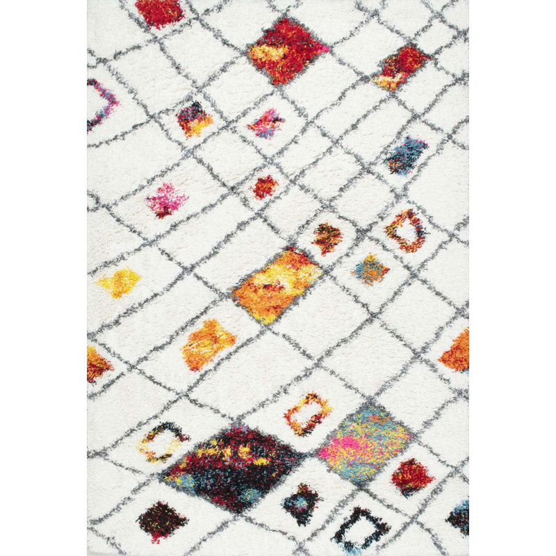 Moroccan Indoor Rug, Rectangle 5'3" x 7'6"