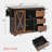 Kitchen Island With Drop Leaf, Kitchen Storage Island With Barn Door, Power Outlet, Rolling Kitchen Cart On Wheels With Spice Rack-652502089