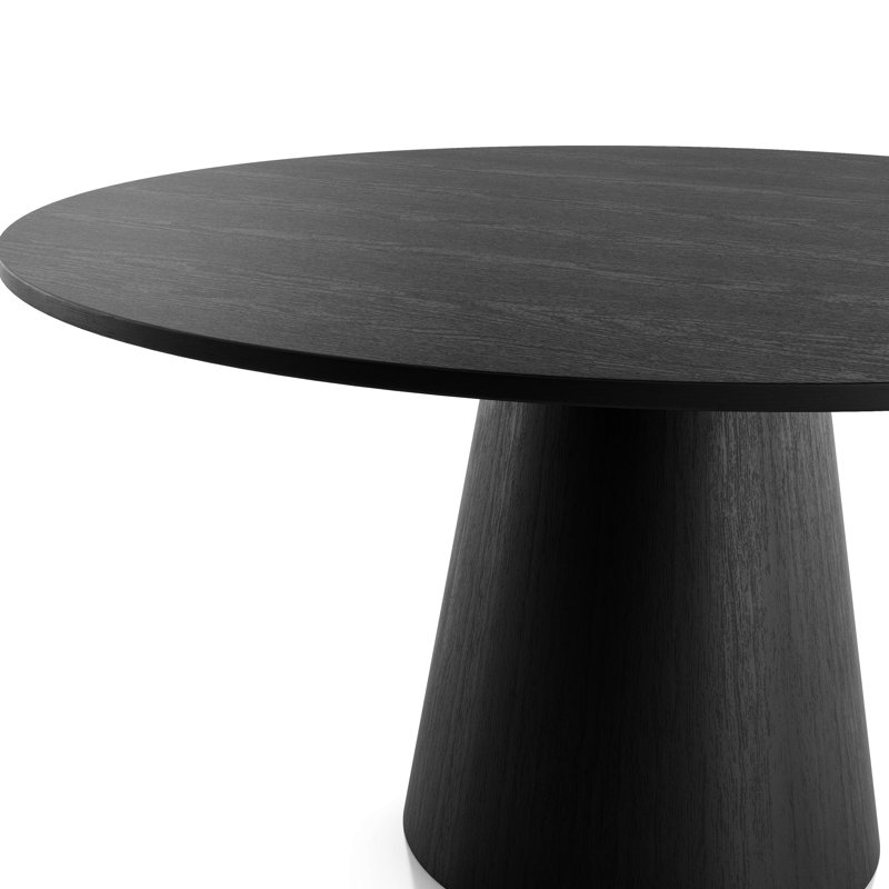 Ensemble de table de salle à manger Euna, H 30 po x l 59 po x L 59 po, Ensemble de cinq pièces : table, quatre chaises