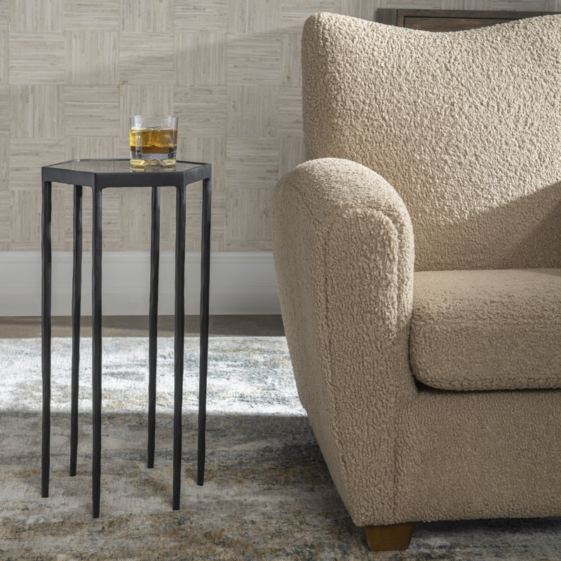 Figgy Marble End Table