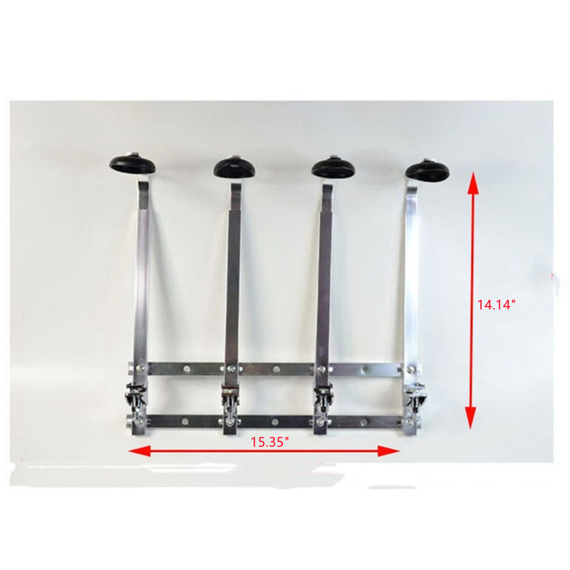 4-Bottle Wall Mounted Liquor Beverage Dispenser
