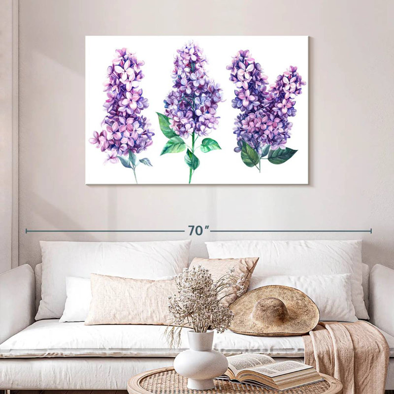 Harnek Lovely Lilacs, 30" H x 45" W