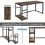 Alecxis Adjustable Solid Wood Writing Desk