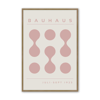 «Pink Bauhaus Flow», impression
