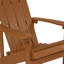Chaises Adirondack d'extérieur en résine de polyester toutes saisons Balasi-1957504020