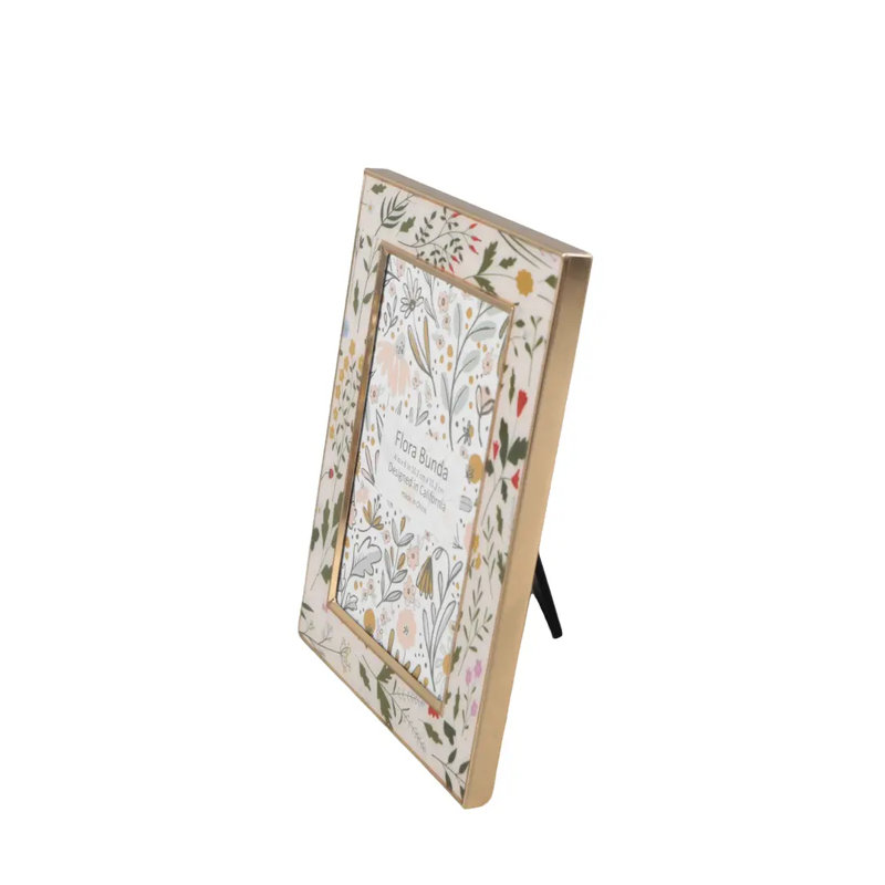 4x6 Wild Flowers Aluminum Frame
