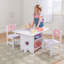 Heart Children's 7 Piece Table and Chair Set
