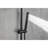 Height Adjustable Handheld Shower With Stainless Steel And 59-Inch Hose In Matte Black Finish Construction