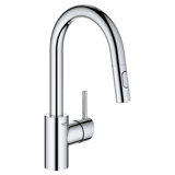 Concetto™ Pull Down Single Handle Kitchen Faucet with Accessories