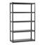 Tablettes de rangement à 5 niveaux de P 18 po x l 48 po x H 78 po