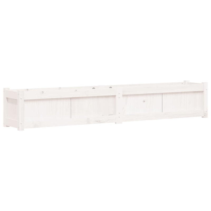 Bringier Garden Planter, White Pine, 1, 31cm H x 180cm W x 31cm D