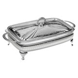 Queen Anne Rectangle Glass Casserole