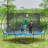 VEVOR Round Backyard Trampoline with Safety Enclosure