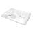 16" Clear Rectangular Crystal Serving Tray