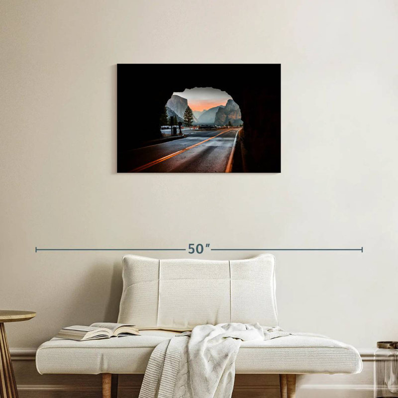 Lilie View From Wawona Tunnel, 20" H x 30" W