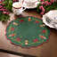 Villeroy & Boch Nutcracker Noel Round Placemats, Set of 4, Green - 15"W x 15"L