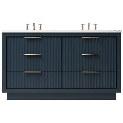 Lecrieú Double Drawer Bath Vanity