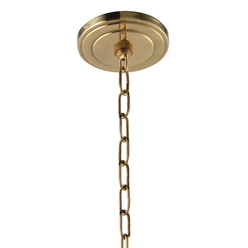 Lambert 1 - Light Pendant, Small, Aged Brass