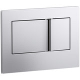 Bevel Flush Actuator Plate for 2 x 4 In-Wall Tank and Carrier System