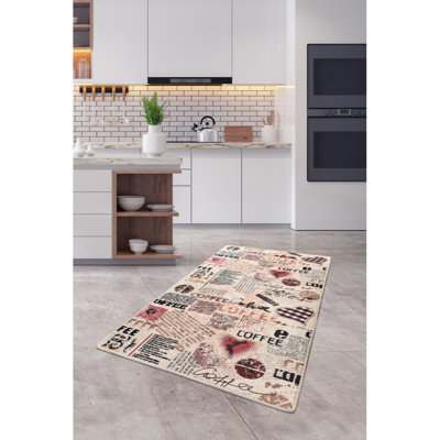 Premium Hall Carpet, 100% Polyester, 39.4 x 78.7 Inches | 4 mm Pile Height, 10 mm Total Thickness | Antibacterial, Non-Slip Underside, Machine Washable | Perfect for Entryway, Living Room & Home Décor