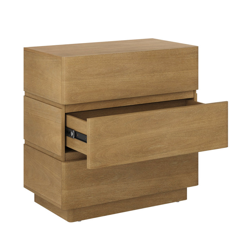 Commode 3 tiroirs Modern Modern Rustic