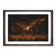 Flying Owl at Dusk - Picture Frame Graphic Art Print-56713664-56713663