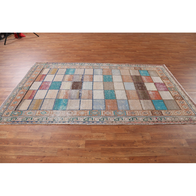 Tapis géométrique 5 x 8 po