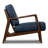 Verity Genuine Italian Leather Lounge Chair-248005131