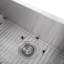 Meribel Stainless Steel 33" L x 18" W Undermount Kitchen Sink with Basket Strainer