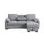 Canapé-lit modulaire réversible en tissu chenille l 91 po Marcello-1254706448