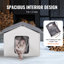 Abri pour chat pliant chauffant Havish