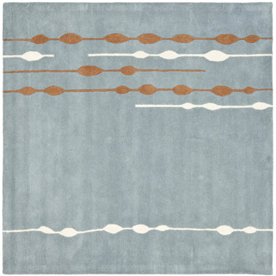 Alexzander Soho Hand Tufted Wool And Viscose Abstract Rug