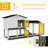 62" Rabbit Hutch