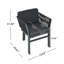 Ensemble de 2 chaises de salle à manger d'extérieur-132478470-132478468