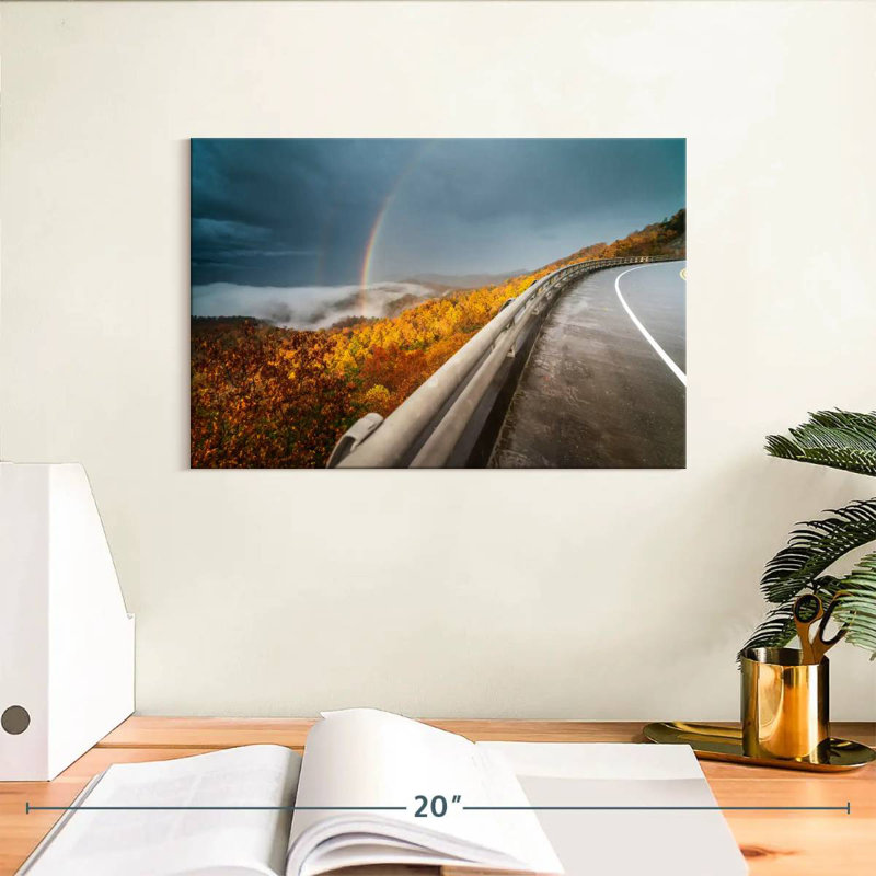 Mehar Rainbow Along Foothills Parkway, 8" H x 12" W