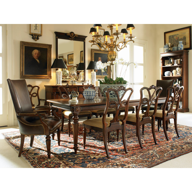 Chelsea Club Mahogany Wood Dining Table